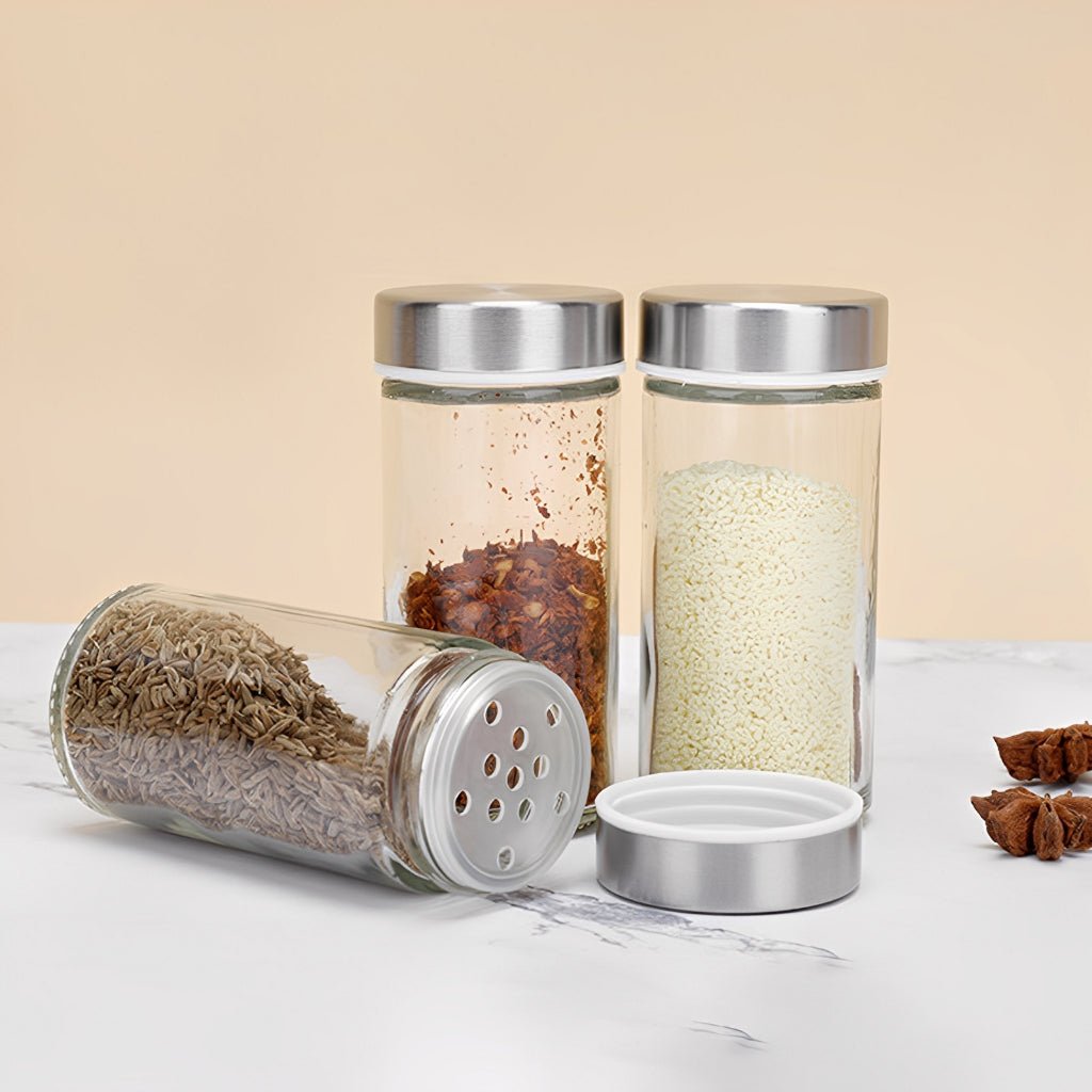 Porta - Tempero Giratório 360° com 12 Potes – Mais Organização e Praticidade para Sua Cozinha - LK House