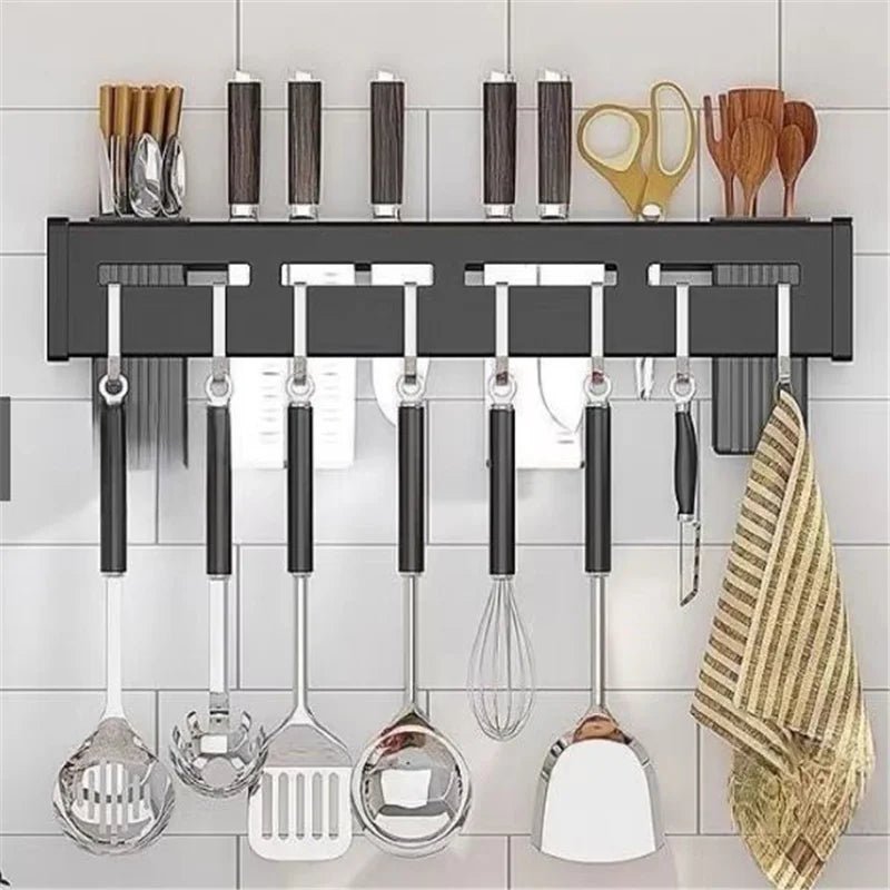 Suporte Organizador de Facas em Aço Inox – Mais Organização e Praticidade para Sua Cozinha - LK House