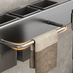 Suporte Organizador de Facas em Aço Inox – Mais Organização e Praticidade para Sua Cozinha - LK House