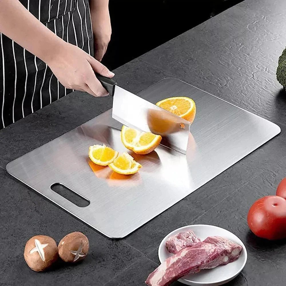 Tábua de Corte Profissional em Aço Inox 304 — Mais Higiene e Durabilid ...